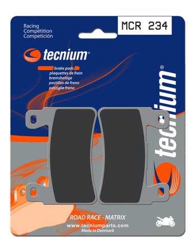 TECNIUM Racing Sintered Metal Carbon Brake pads - MCR234