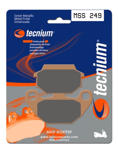 TECNIUM Maxi Scooter Sintered Metal Brake pads - MSS249