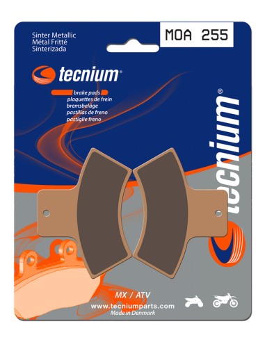 Plăcuțe de frână din metal sinterizat TECNIUM MX/ATV - MOA255