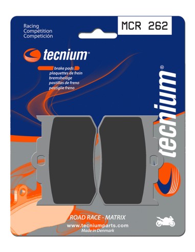 TECNIUM Racing Sintered Metal Carbon Brake pads - MCR262