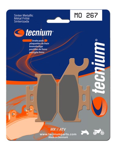 TECNIUM MX/ATV Sintered Metal Brake pads - MO267