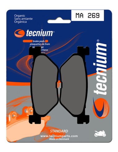 TECNIUM Street Organic Brake pads - MA269