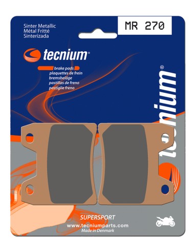 TECNIUM Street Performance Sintered Metal Brake pads - MR270
