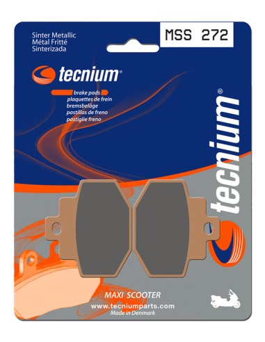 TECNIUM Maxi Scooter Sintered Metal Brake pads - MSS272