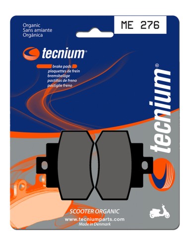 TECNIUM Scooter Organic Brake pads - ME276