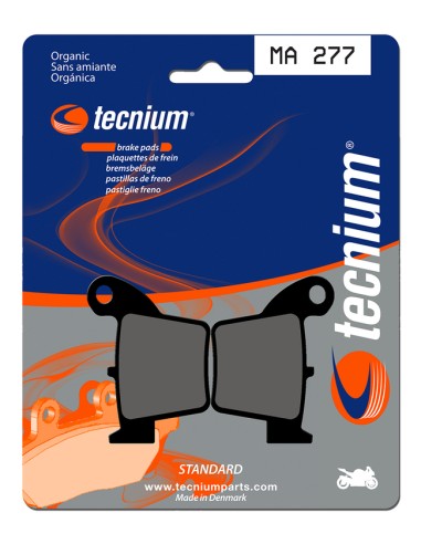 TECNIUM Street Organic Brake pads - MA277