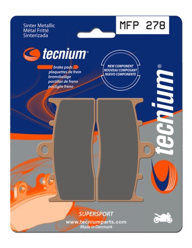 TECNIUM Trail Performance Sintered Metal Brake pads - MFP278