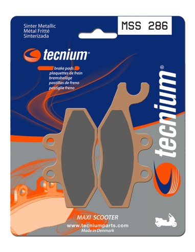 TECNIUM Maxi Scooter Sintered Metal Brake pads - MSS286