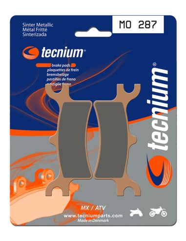 TECNIUM MX/ATV Sintered Metal Brake pads - MO287