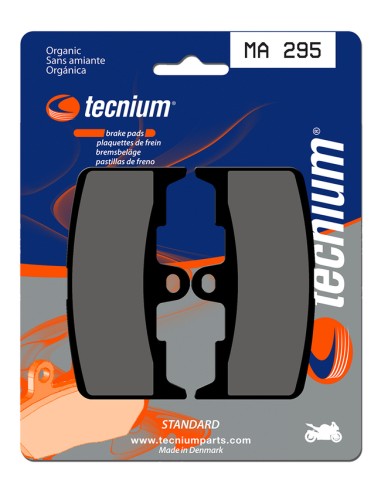 TECNIUM Street Organic Brake pads - MA295