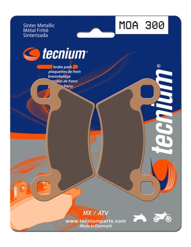 TECNIUM MX/ATV Sintered Metal Brake pads - MOA300