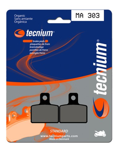 TECNIUM Street Organic Brake pads - MA303