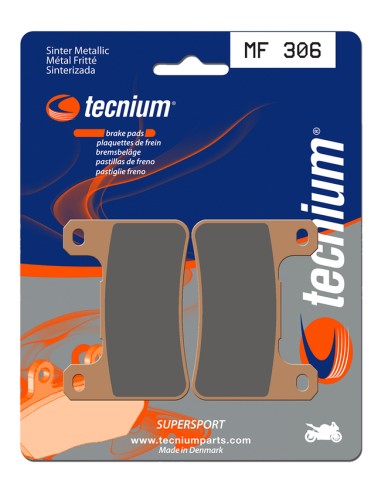 TECNIUM Street Performance Sintered Metal Brake pads - MF306