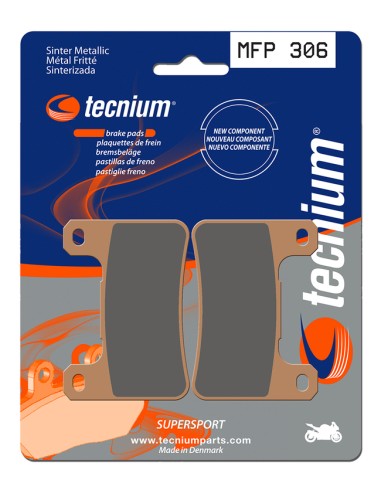 TECNIUM Trail Performance Sintered Metal Brake pads - MFP306