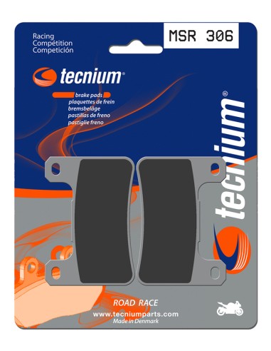Plăcuțe de frână din metal sinterizat TECNIUM Professional Racing - MSR306