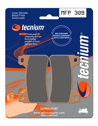 TECNIUM Trail Performance Sintered Metal Brake pads - MFP309