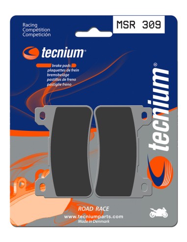 Plăcuțe de frână din metal sinterizat TECNIUM Professional Racing - MSR309