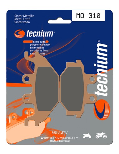 TECNIUM MX/ATV Sintered Metal Brake pads - MO310