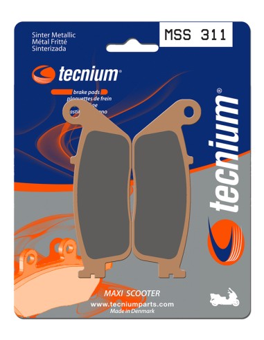 TECNIUM Maxi Scooter Sintered Metal Brake pads - MSS311