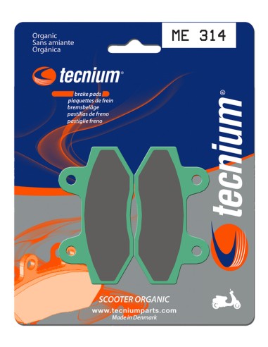 TECNIUM Scooter Organic Brake pads - ME314