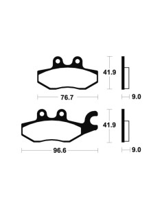Plăcuțe de frână din metal... 2