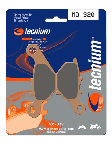 TECNIUM MX/ATV Sintered Metal Brake pads - MO320