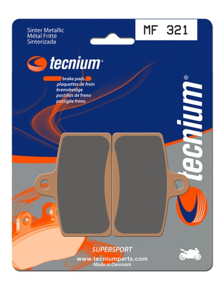 TECNIUM Street Performance Sintered Metal Brake pads - MF321