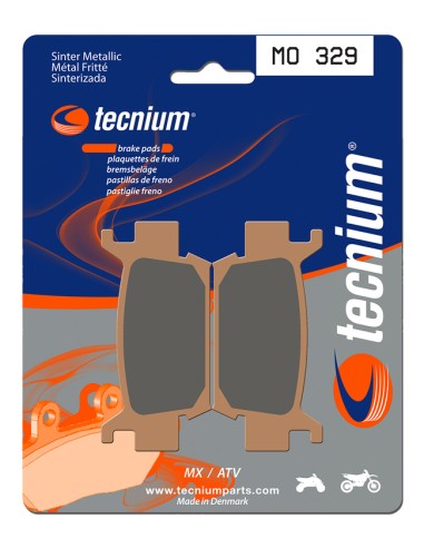 TECNIUM MX/ATV Sintered Metal Brake pads - MO329