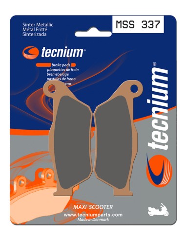 TECNIUM Maxi Scooter Sintered Metal Brake pads - MSS337