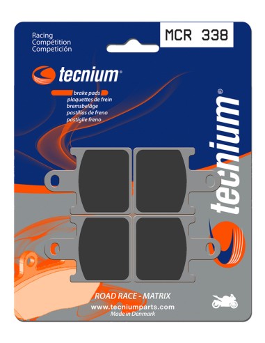 TECNIUM Racing Sintered Metal Carbon Brake pads - MCR338