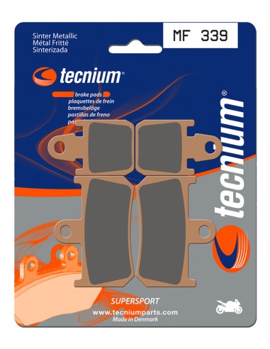 TECNIUM Street Performance Sintered Metal Brake pads - MF339