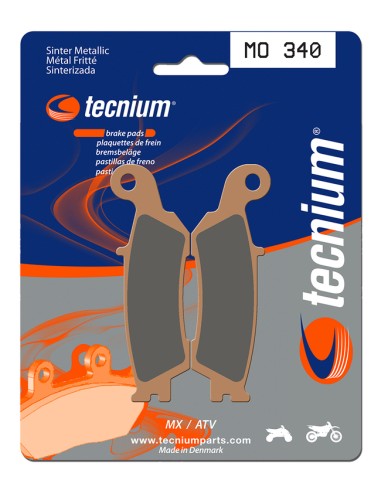 TECNIUM MX/ATV Sintered Metal Brake pads - MO340