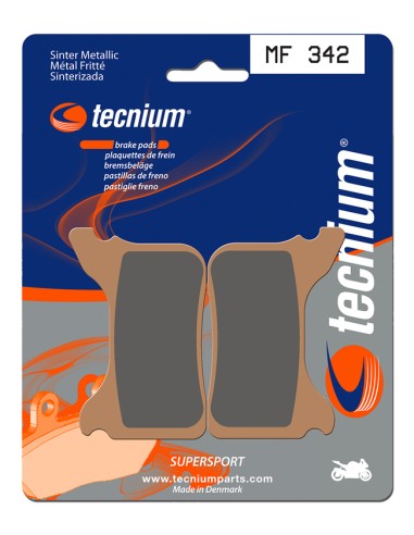 TECNIUM Street Performance Sintered Metal Brake pads - MF342