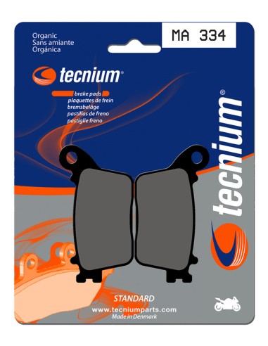 TECNIUM Street Organic Brake pads - MA344