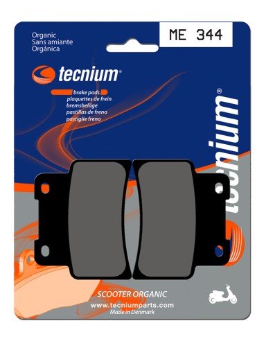 TECNIUM Scooter Organic Brake pads - ME344