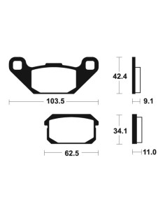Plăcuțe de frână organice... 2