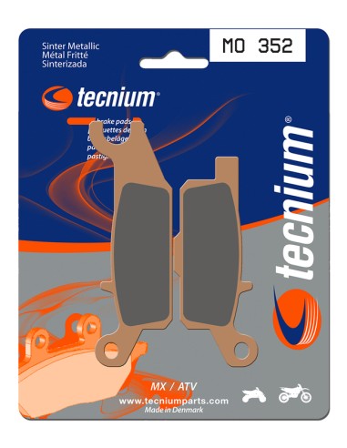 TECNIUM MX/ATV Sintered Metal Brake pads - MO352