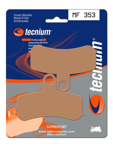 TECNIUM Street Performance Sintered Metal Brake pads - MF353