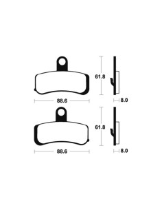 Plăcuțe de frână din metal... 2