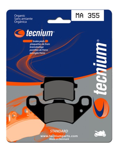 TECNIUM Street Organic Brake pads - MA355