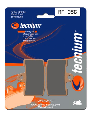 TECNIUM Street Performance Sintered Metal Brake pads - MF356