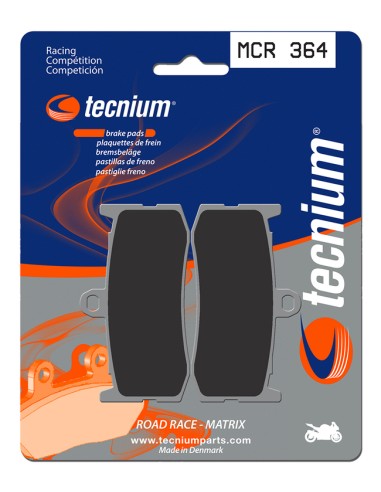 Plăcuțe de frână din carbon sinterizat TECNIUM Racing - MCR364