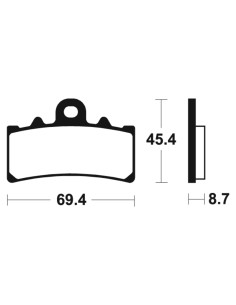 Plăcuțe de frână organice... 2
