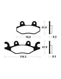 Plăcuțe de frână organice... 2