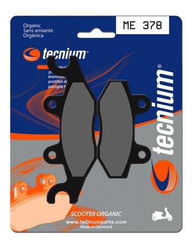 TECNIUM Scooter Organic Brake pads - ME378
