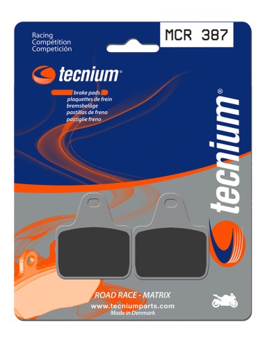 TECNIUM Racing Sintered Metal Carbon Brake pads - MCR387