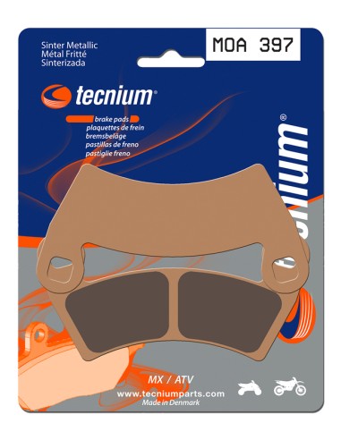 TECNIUM MX/ATV Sintered Metal Brake pads - MOA397