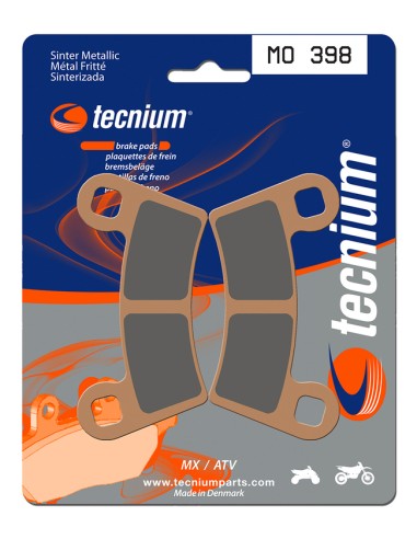 Plăcuțe de frână din metal sinterizat TECNIUM MX/ATV - MO398