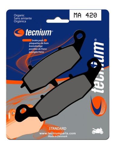 TECNIUM Street Organic Brake pads - MA420