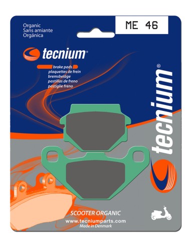 TECNIUM Scooter Organic Brake pads - ME46